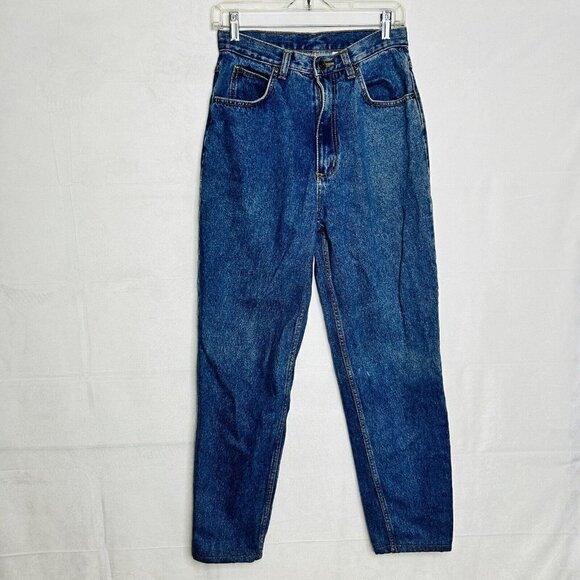 Open Trails Mom Denim Jeans Size 8 Long (27x28) High Waist/Rise 100% Cotton - Picture 1 of 7